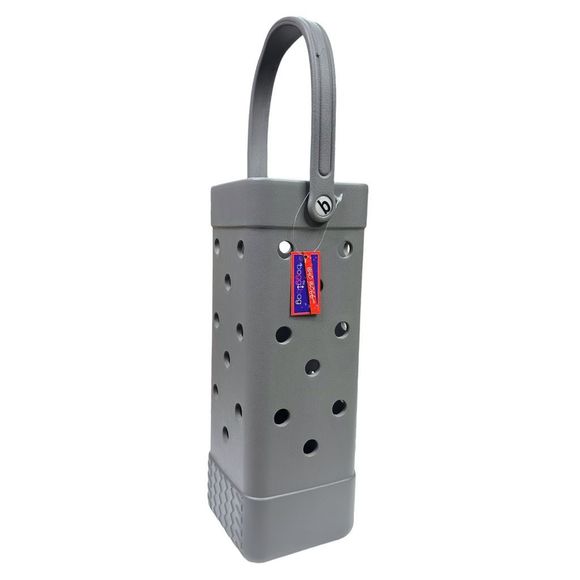 BOGG BAG Handbags - BOGG Bag BYO Bogg Wine Tote - Gray - 13” x 4” x 4”